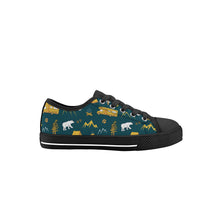 Camping Kid's Low Top Canvas Shoes