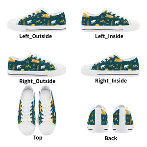 Camping Kid's Low Top Canvas Shoes