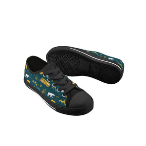 Camping Kid's Low Top Canvas Shoes