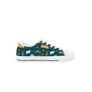 Camping Kid's Low Top Canvas Shoes