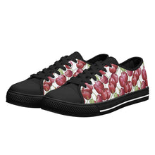 Cherry Women's Low Top Canvas Shoes