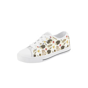 Hedgehog Kid's Low Top Canvas Shoes