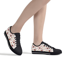 Hedgehog Women's Low Top Canvas Shoes