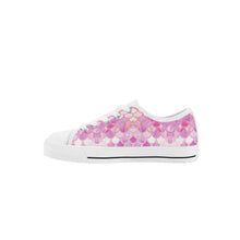 Mermaid Kid's Low Top Canvas Shoes