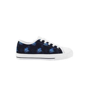 Octopus Kid's Low Top Canvas Shoes