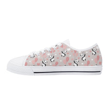 Panda Women's Low Top Canvas Shoes