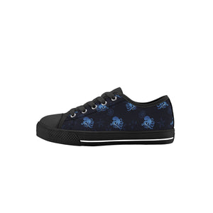 Octopus Kid's Low Top Canvas Shoes