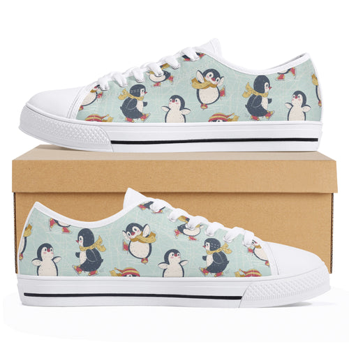 Penguin Women's Low Top Canvas Shoes