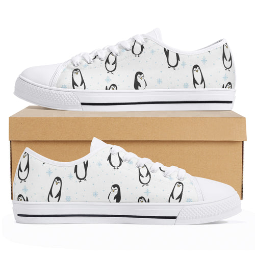 Penguin Women's Low Top Canvas Shoes