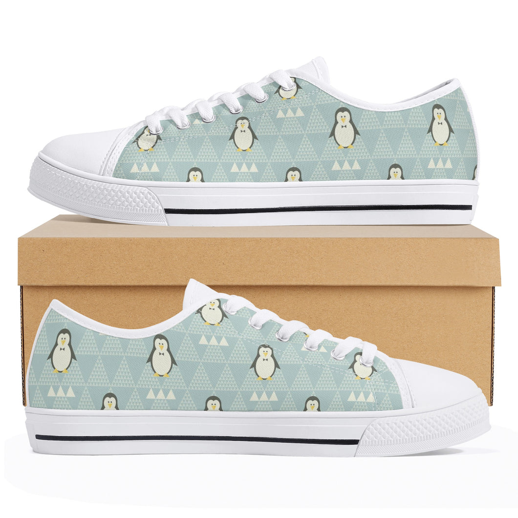 Penguin Women's Low Top Canvas Shoes