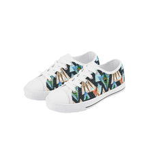 Peacock Kid's Low Top Canvas Shoes