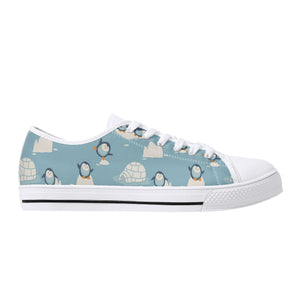 Penguin Women's Low Top Canvas Shoes