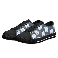 Polar Bear Women's Low Top Canvas Shoes