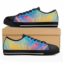 Psychedelic Women's Low Top Canvas Shoes