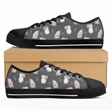 Rabbit Women's Low Top Canvas Shoes