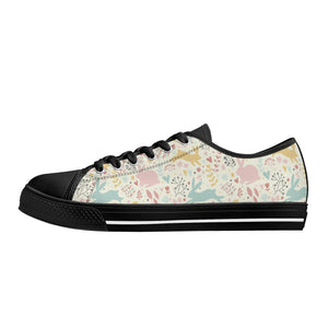 Rabbit Women's Low Top Canvas Shoes