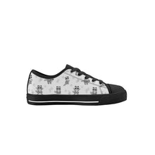 Raccoon Kid's Low Top Canvas Shoes