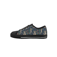 Raccoon Kid's Low Top Canvas Shoes