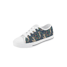 Raccoon Kid's Low Top Canvas Shoes