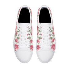 Rose Women's Low Top Canvas Shoes