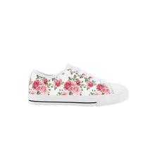 Rose Kid's Low Top Canvas Shoes