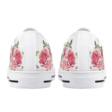 Rose Women's Low Top Canvas Shoes