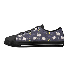 Sheep Women's Low Top Canvas Shoes