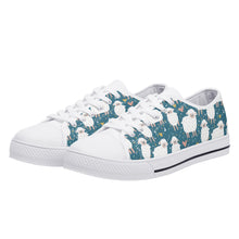 Sheep Women's Low Top Canvas Shoes