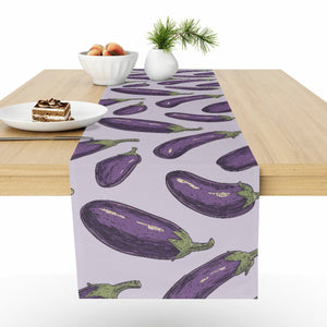 Eggplant Customized Polyester Table Runner