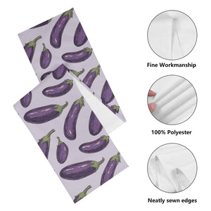 Eggplant Customized Polyester Table Runner